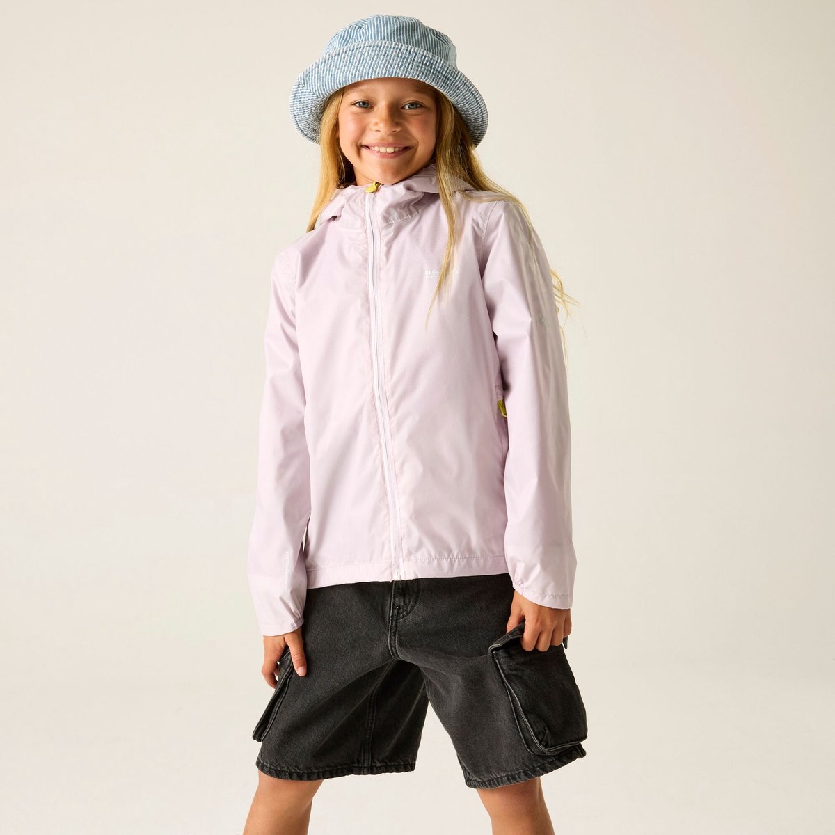 Kinderjas met capuchon, waterdicht