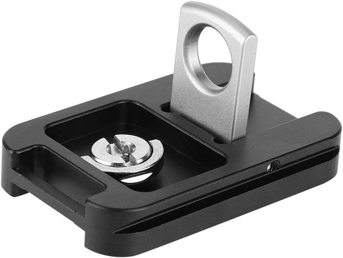 Camera Snelkoppelingsplaat met UNC1/4 Schroefbevestiging en Riemgesp