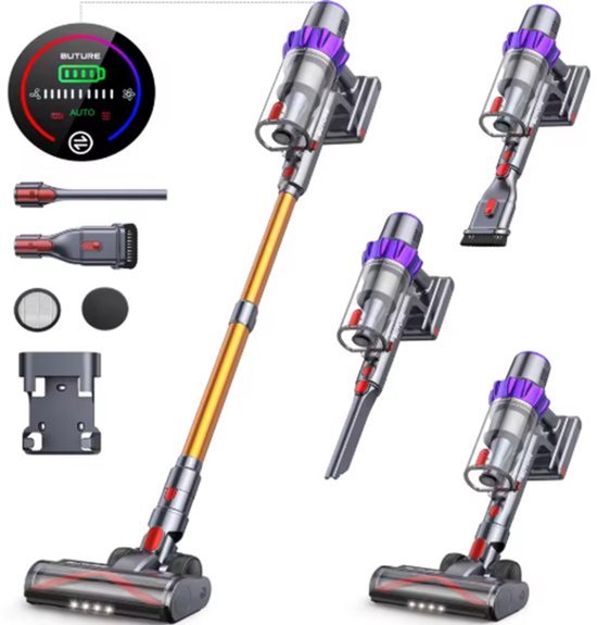 EXPERT-EU Draadloze Stofzuiger 500W met Verwijderbare Accu - EXPERT-EU - €137,00