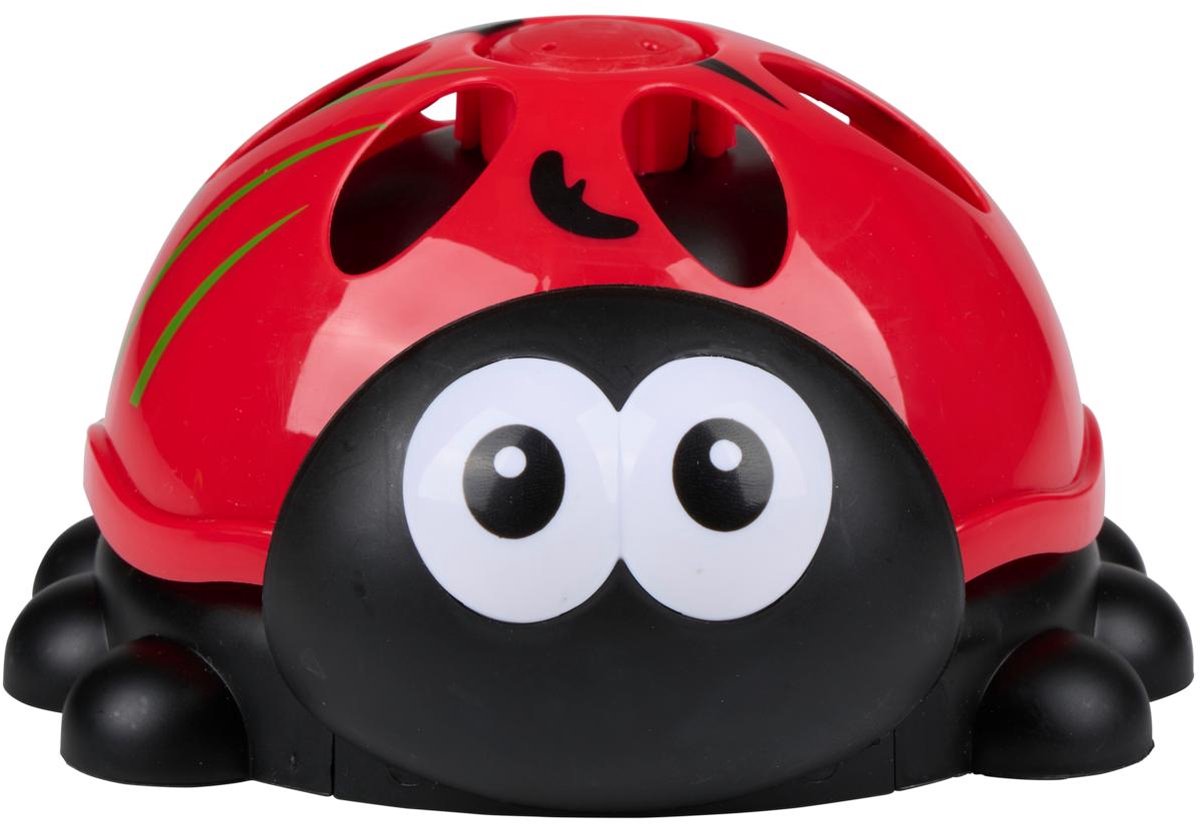 Eddy Toys Watersproeier Lieveheersbeestje - Water Sprinkler voor Tuin - Tuinsproeier voor Kinderen - Waterspeelgoed voor Buiten - Aansluiting op Tuinslang - Rood/Zwart — afbeelding 3