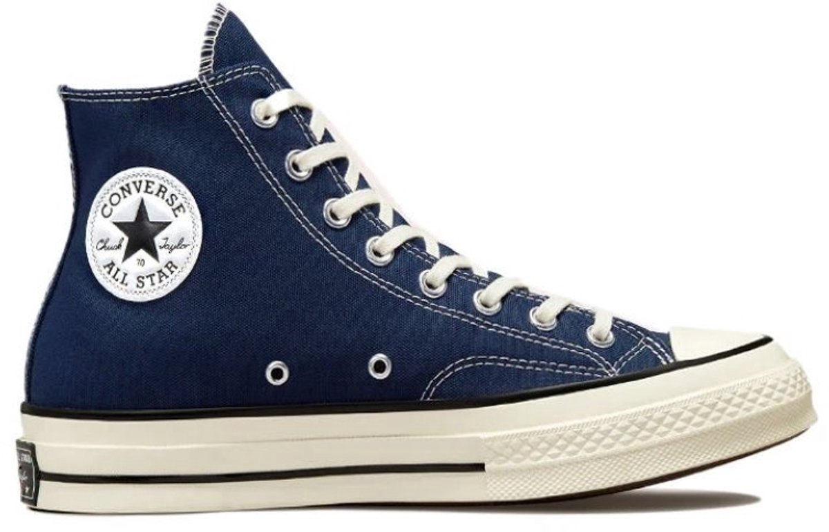 Converse CHUCK 70 Hi Sneakers Unisex Donkerblauw Wit