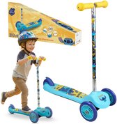 Trottinette à trois roues Disney Stitch pour enfants, trottinette d'équilibre, antidérapante, pliable jusqu'à 20 kg