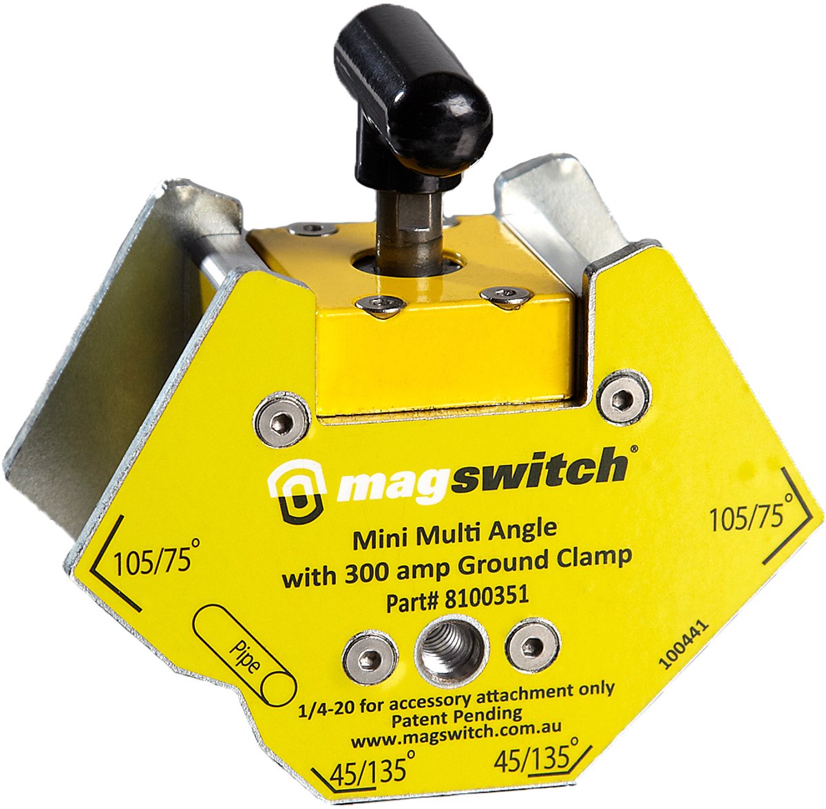 Magswitch - Mini Multi Angle, with 300 Amp Ground - Industriele Magneet