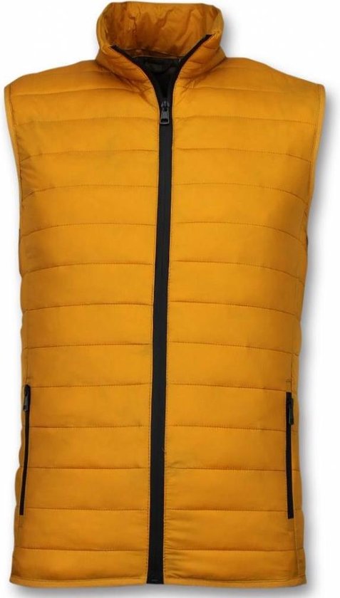 Bodywarmer Heren - Casual Bodywarmer - Geel