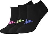 Emporio Armani - Heren 3-Pack Sokken Zwart - S