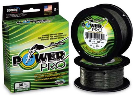 Power Pro Dyneema - Moss Green - 0.15mm - 1370m van Power Pro — afbeelding 4