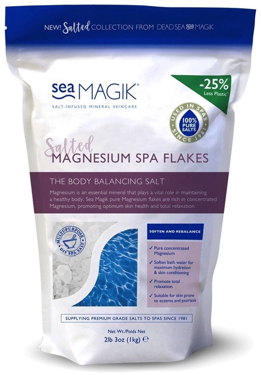 SEA MAGIK - SALLTED-MAGNESIUM SPA FLAKES - 1KG