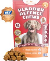 K9 Laboratories Blaas & Nieren - Honden Supplement - Gezonde Hondensnacks - Bladder Support - Blaasontsteking, Blaasgruis, Struviet, Nierstenen, Urineweginfectie - met Cranberry - 60 Stuks