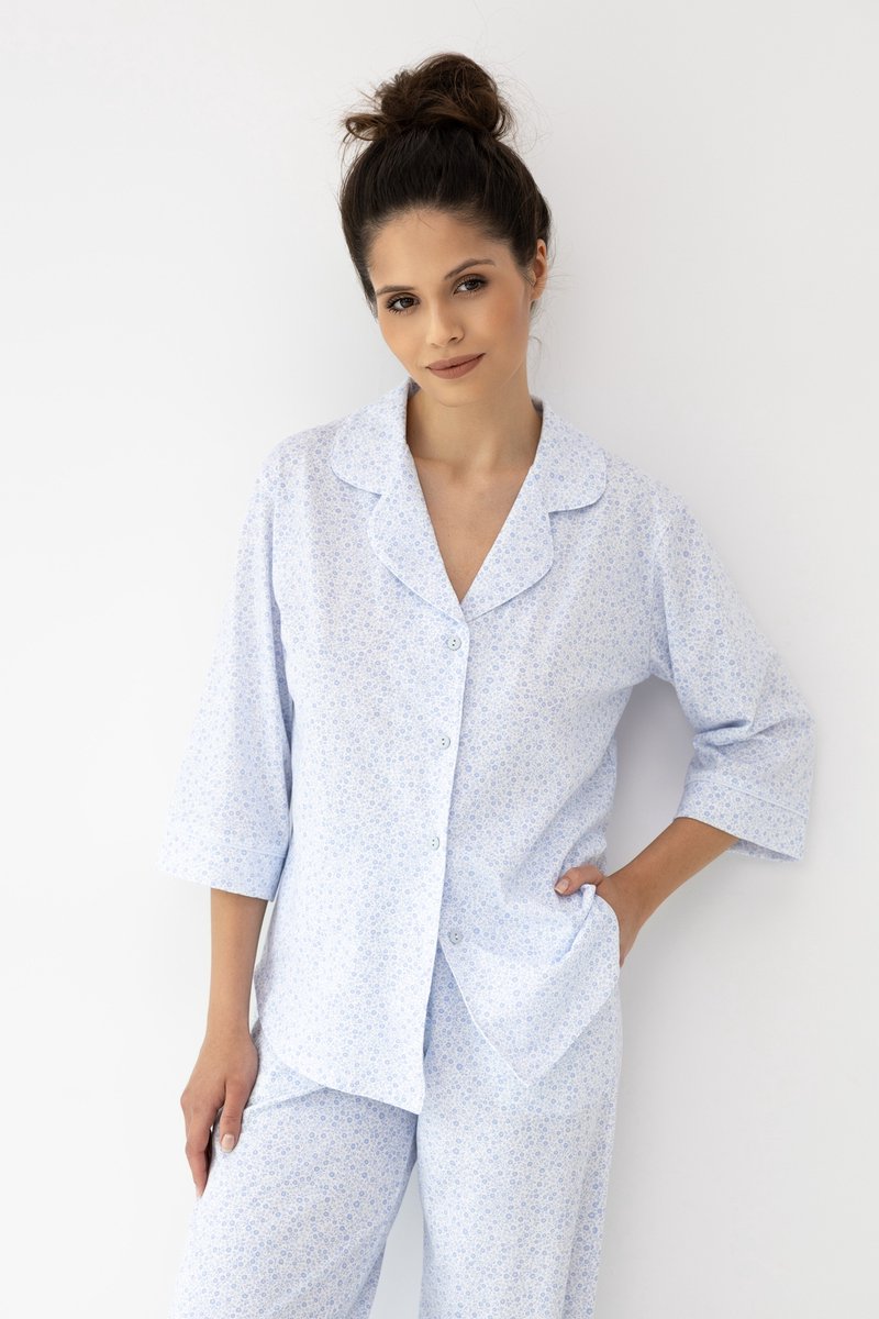 S& Sensis Sensis Katoenen Dames Pyjama PALOMA 36 / Wit