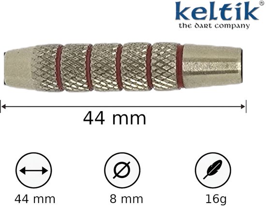 Softdart Soft Dart Pijlen Keltik Ironside 16 g — afbeelding 4