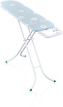 Leifheit strijkplank Classic S basic - 110x30 cm - blauw/bloemen