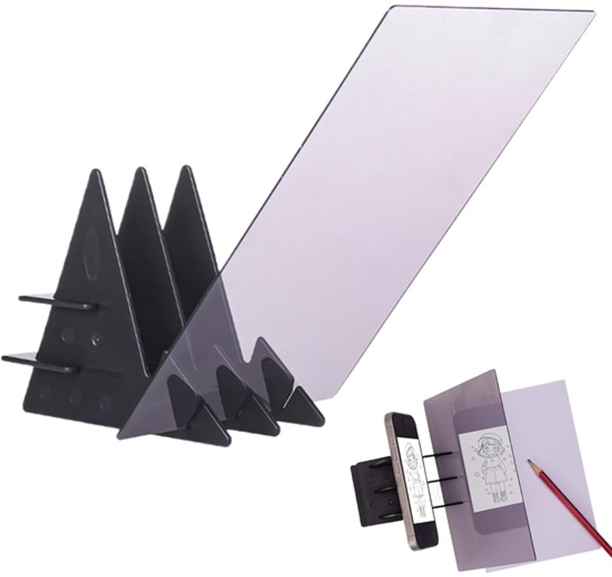 FEDEC Tekenprojector voor Telefoon en Tablet - Leren Tekenen en Kleuren voor Kinderen en Volwassenen