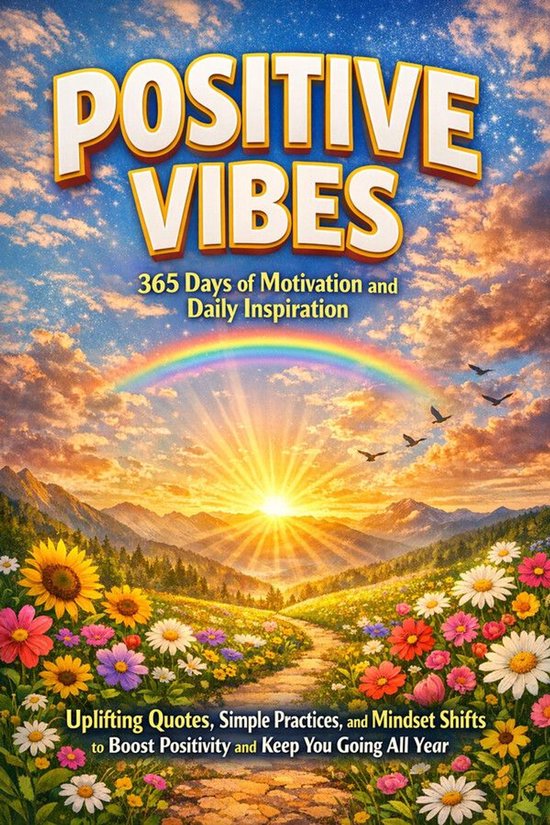 Positive Vibes: 365 Days of Motivation and Daily Inspiration - cover