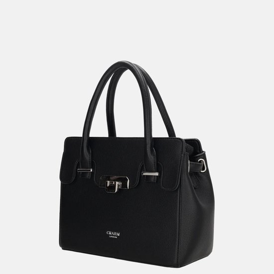 Charm London Soho Sac à main - Sac à bandoulière - Femmes - Bandoulière - Sac pour femmes - Zwart