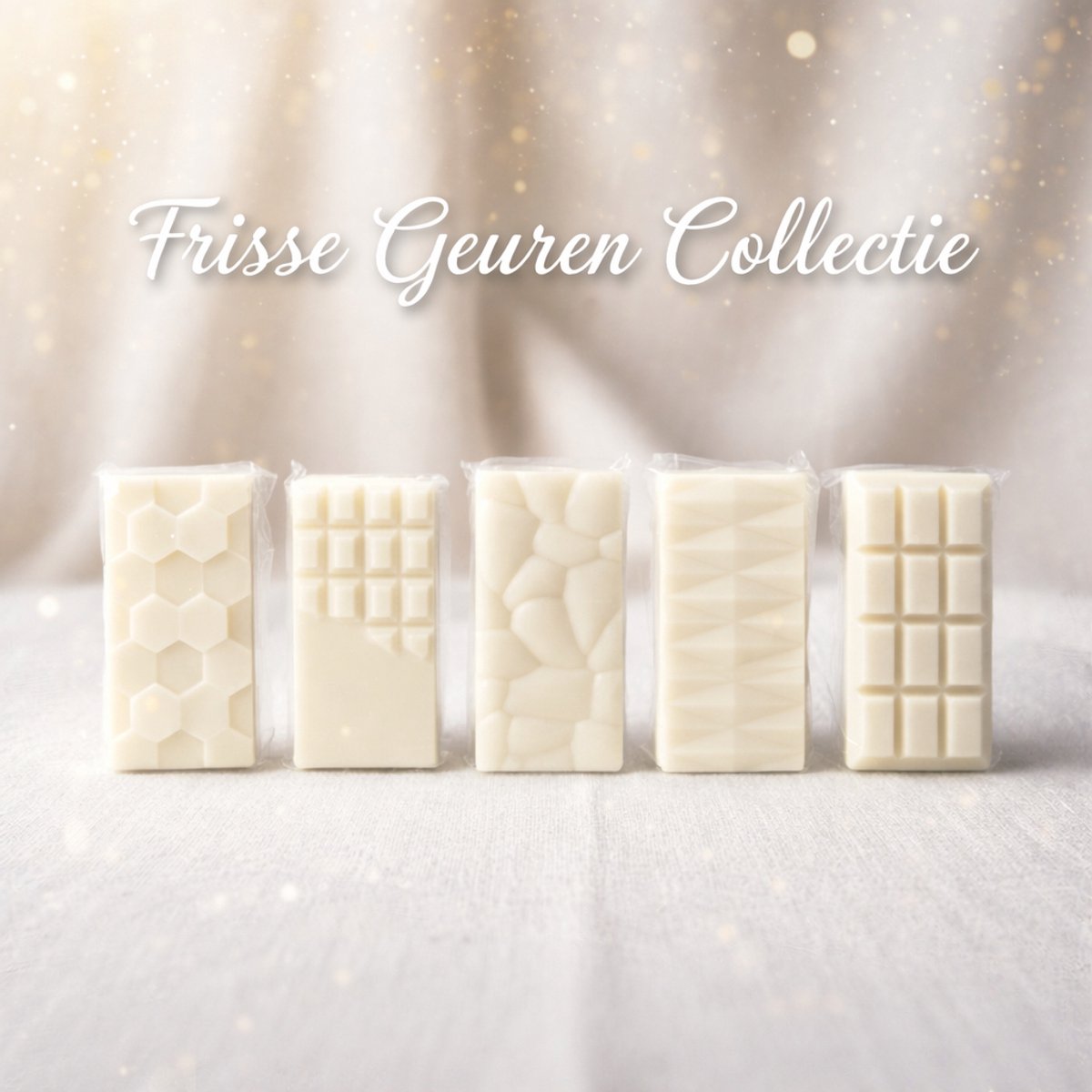 Scentulp - Frisse Wax Melts Set - 5 geuren - Vegan sojawax