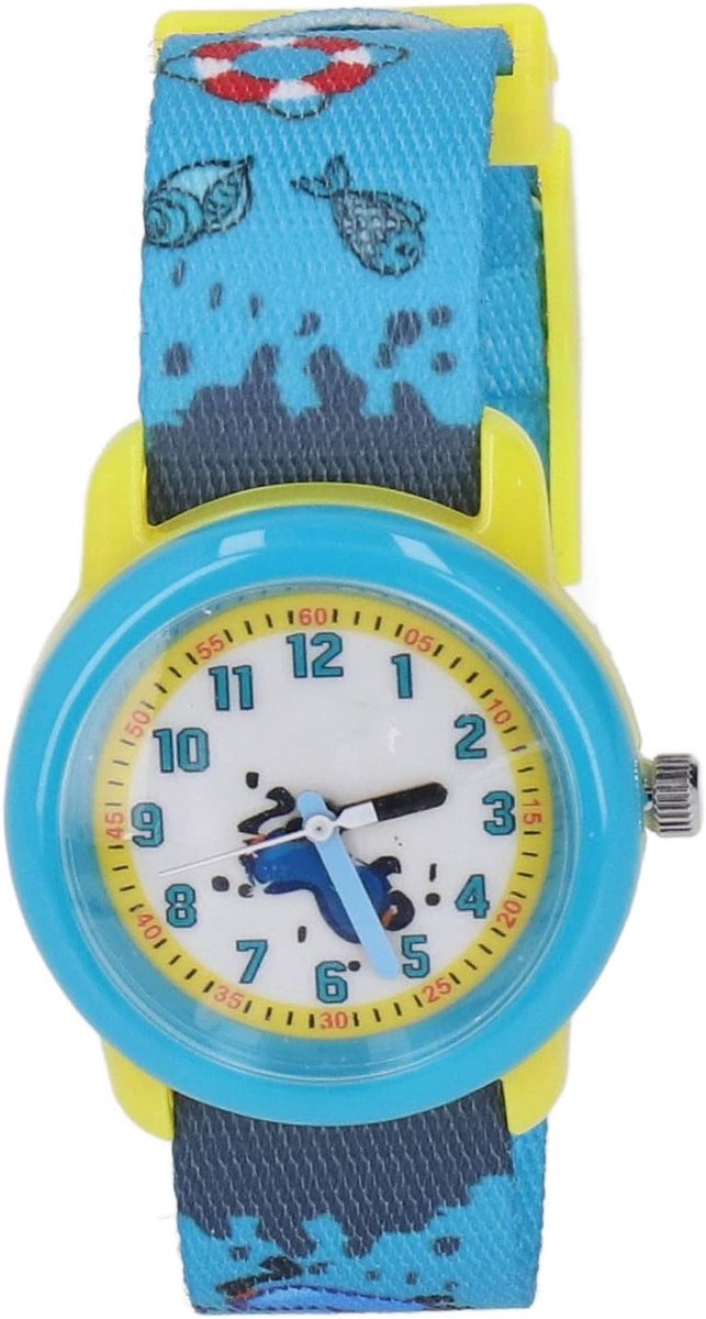Kinderhorloge - Kindertijd Leren - Dagelijks Gebruik - Vrolijk Cartoon Design - 22.4 x 3.4 cm