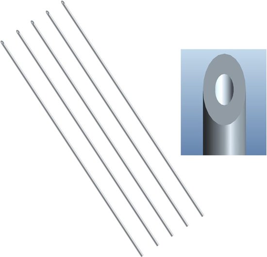 Hengelgereedschap Naalden - Aasnaalden Set - Vissen Met Aas - Roestvrij Staal - 20cm Lengte - Meerkleurig — afbeelding 4