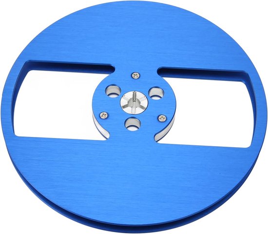 Lege Spoel - Aluminium Spoel - Audio Opnames - Universele Compatibiliteit - 7 Inch - Blauw — afbeelding 5