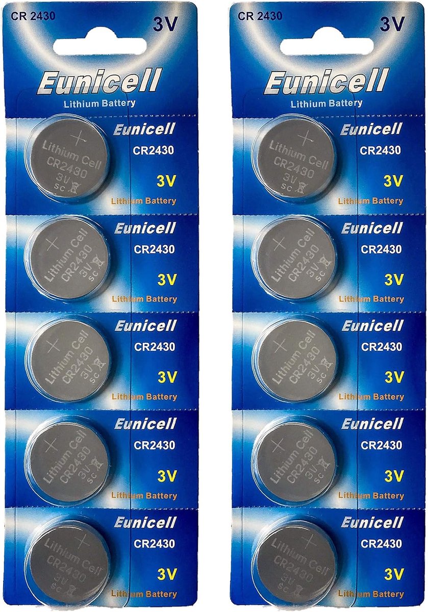 Knoopcel Batterijen - Lithium Cellen - Apparaten Voeden - 10 Stuks Verpakking - 3 Volt
