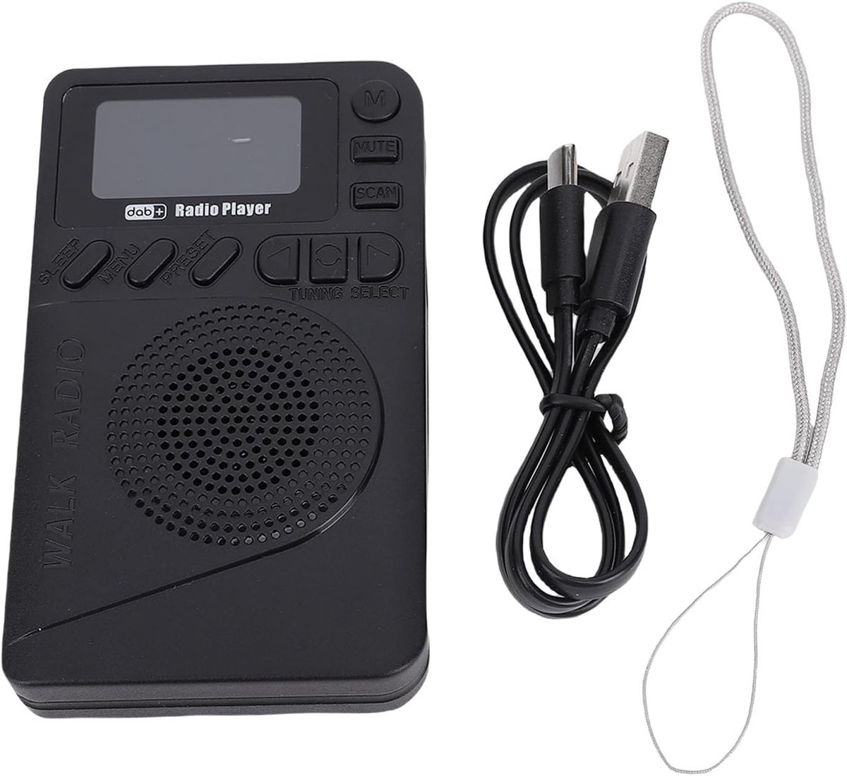 Draagbare Radio - Oplaadbare Muziekspeler - Luisterplezier Binnen - Ingebouwde Bluetooth Speaker - Compact Formaat