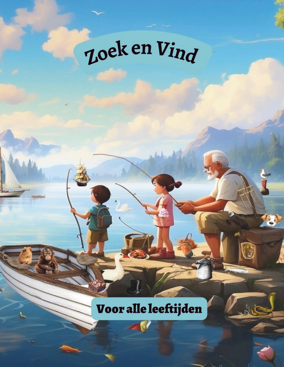 Zoek en Vind Boek - Verborgen Objecten - Ontdekkingsplezier - Fantasie Avontuur - 21.59 x 27.94 cm