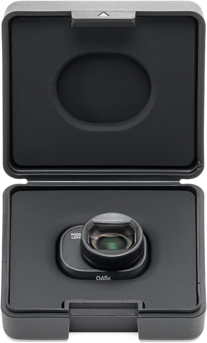 Groothoeklens Drone - Videre Lens - Uitgebreide Opnames - Groot Gezichtsveld - 4.48 cm - Zilver