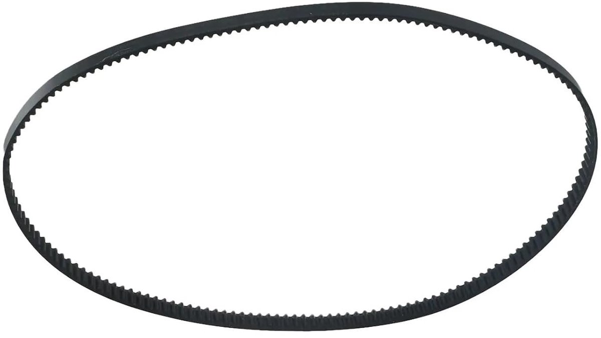 Broodbakmachine Riem - Transportband Keukenapparaat - Bakken Thuis - Duurzaam Rubber Materiaal - Omtrek 420-612mm - Zwart