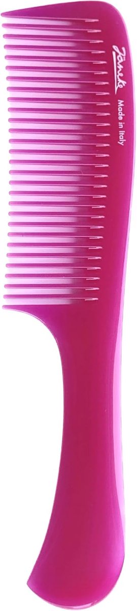 Haarkam Brede Tanden - Stylingkam Kapperskam - Professioneel Haarstyling - Zorgvuldig Afgeronde Tanden - 225 cm Lengte - Fuchsia Roze