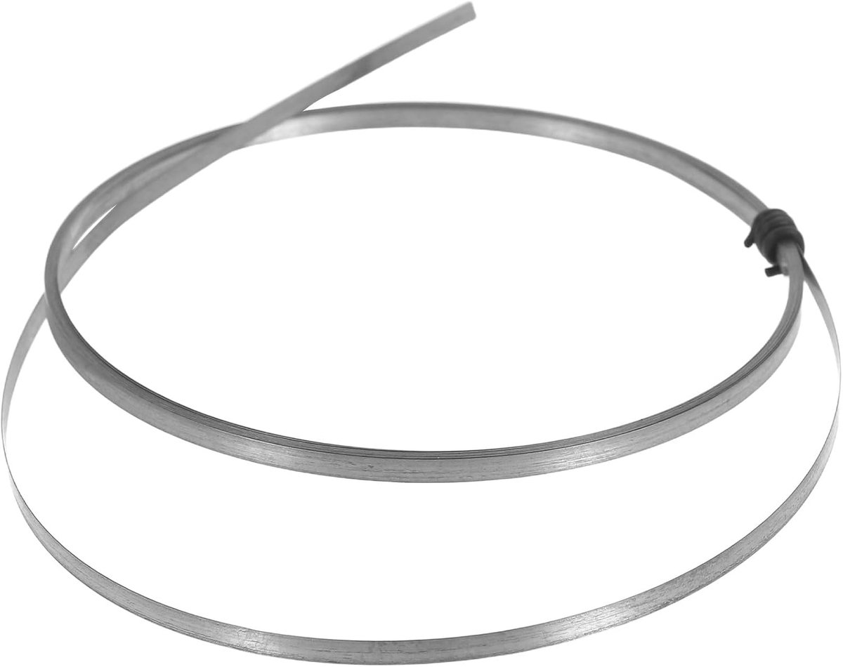 Vervangend Afdichtingselement - Verwarmingsdraad - Verpakkingsmachine Reparatie - Hittebestendig Nikkel-chroom - 300cm Lengte - Zilver