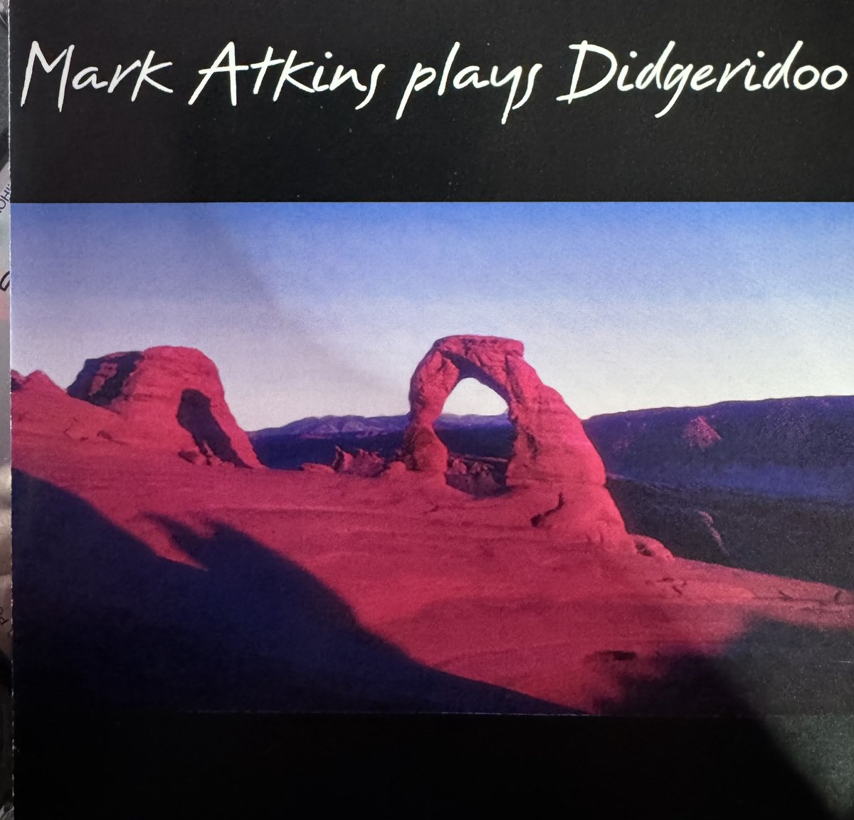 Plays Didgeridoo