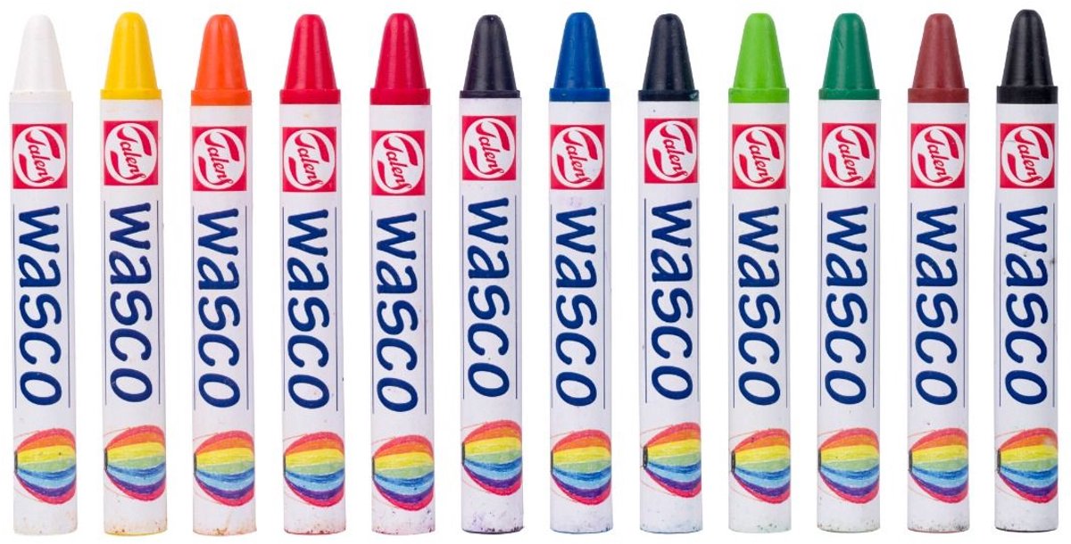 Talens Wasco waskrijt set | 12 kleuren — afbeelding 2
