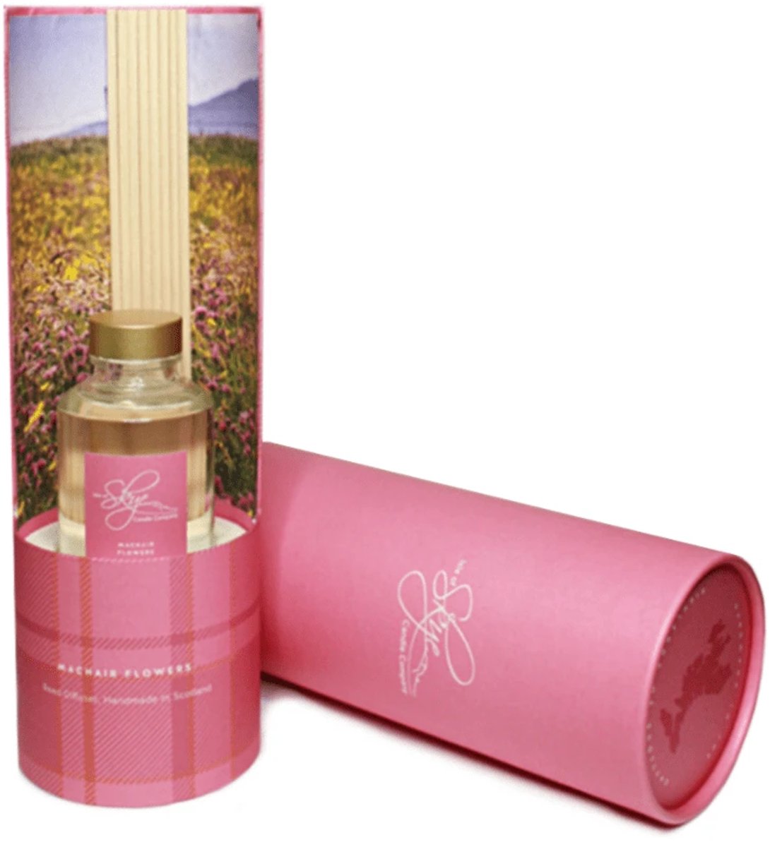 Reed Diffuser Veldbloemen (Machair Flower) - 12 weken - Isle of Skye Candle