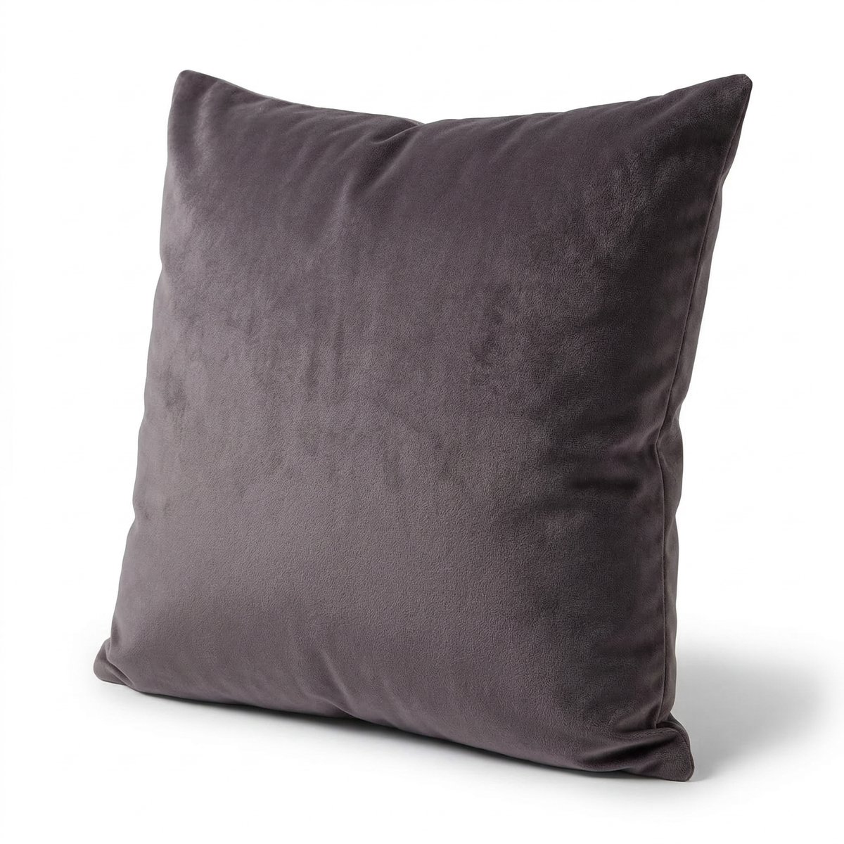 Cheqo® Sierkussen - Kussenhoes - Kussensloop - Velvet Sierkussen - Fluwelen Sierkussen - Donkergrijs Sierkussen - Sierkussen Bank - Sierkussen Woonkamer - Sierkussen Bed