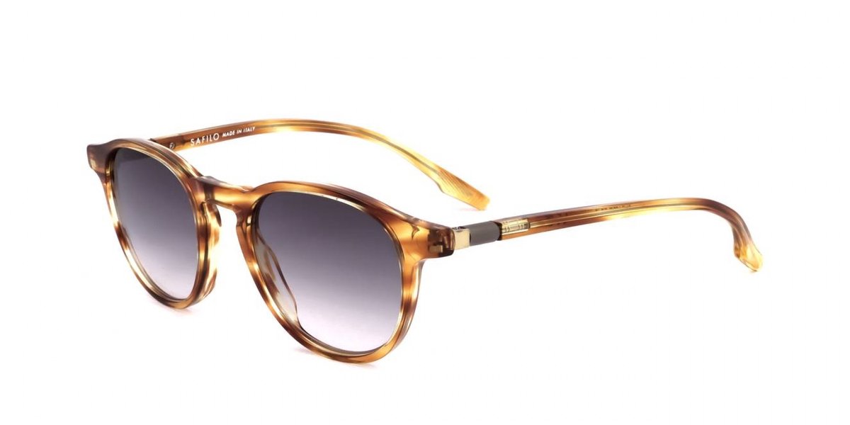 Safilo BURATTO 02/S Striped yellow 47/20/145 MAN Zonnebrillen