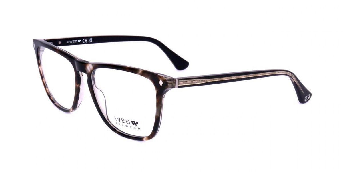 Web WE5390 Dark brown 55/16/145 MAN Brilmonturen