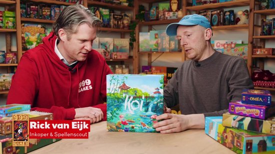 999 Games - Koi - toegankelijk familiespel - Bouw je eigen Japanse tuin!