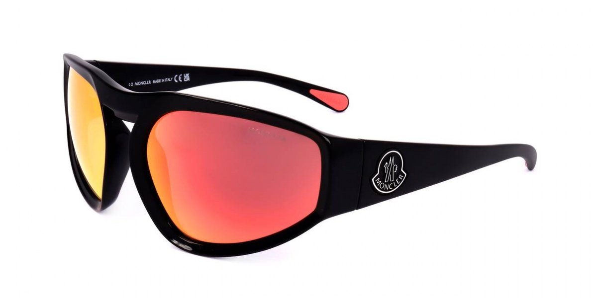 Moncler ML0248 Shiny black 62/18/135 MAN Zonnebrillen