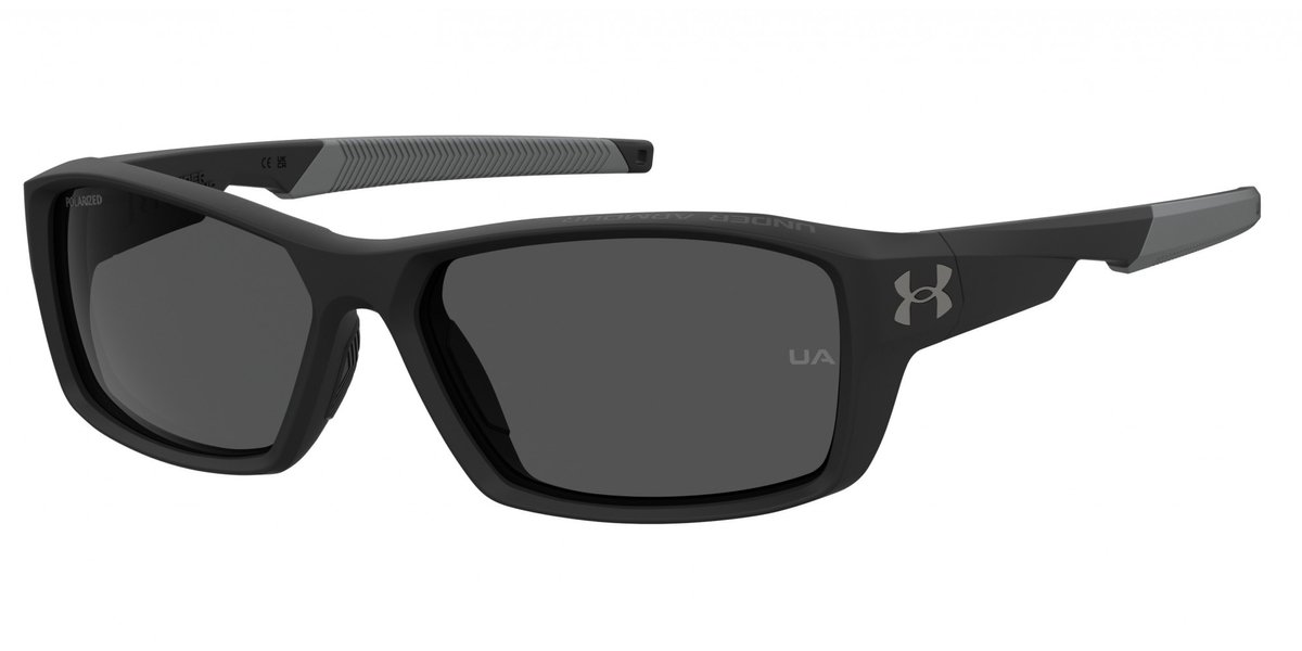 Under Armour UA FANATICAL MATTE BLACK/GREY POLARIZED 58/15/130 Herrenbrillen Zonnebrillen