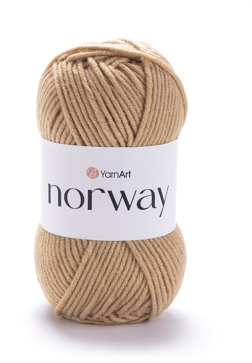 YarnArt Norway – Dik acryl garen – 100g – 105m – voor breien en haken – wintergaren - Kleur 805