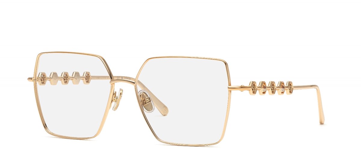 Philipp Plein VPP071S Oro rose' lucido 57/15/140 WOMAN Brilmonturen