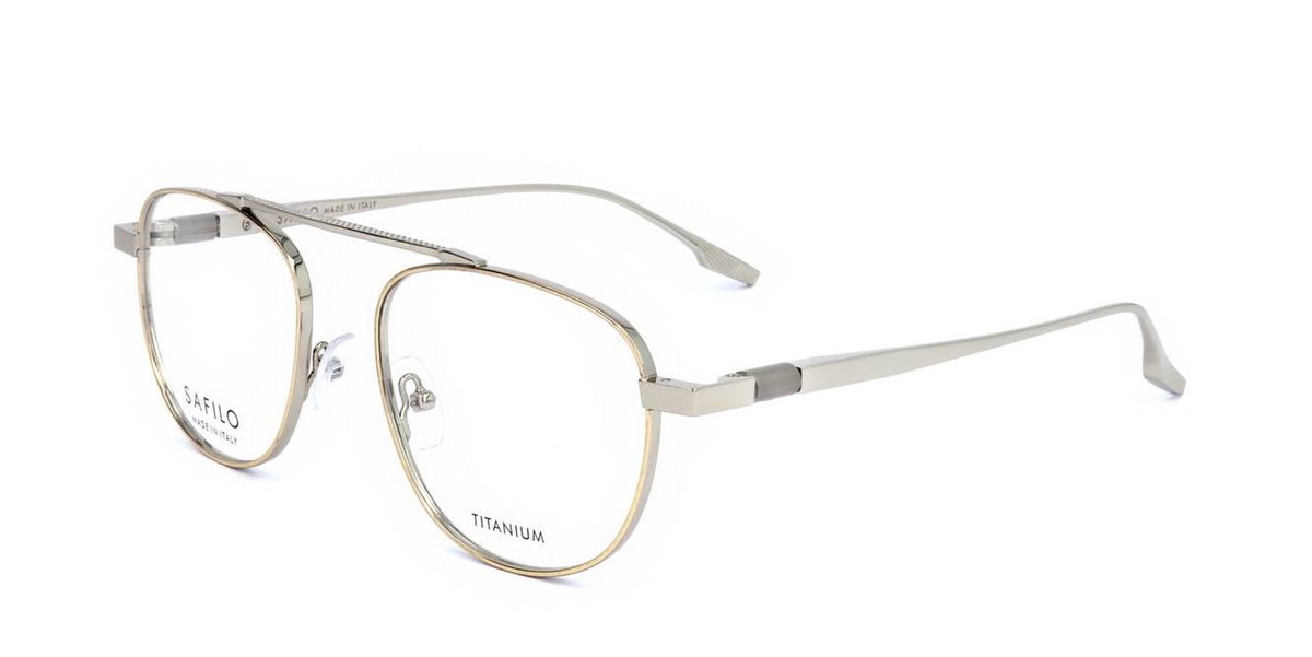 Safilo REGISTRO 03 Silver gold 53/19/145 MAN Brilmonturen