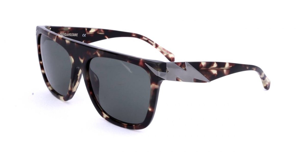 Zadig & Voltaire SZV221 Shiny havana soya 59/17/140 WOMAN Zonnebrillen