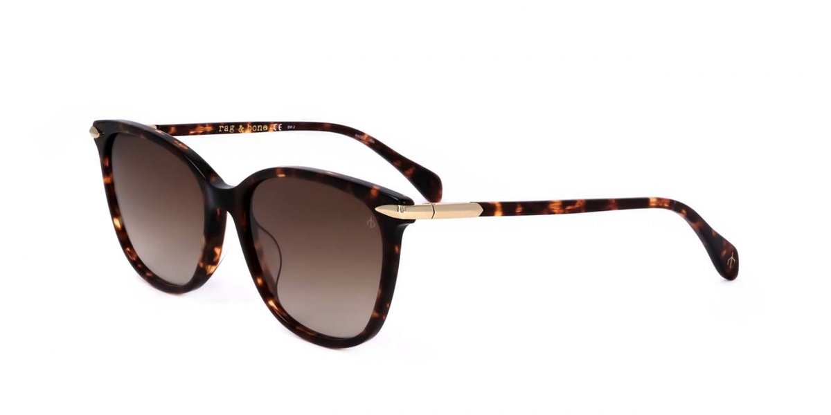 Rag & Bone RNB1035/S Havana 55/17/140 WOMAN Zonnebrillen