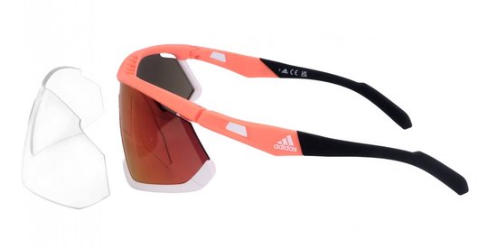 Adidas Sport Sp0055 Zonnebril Oranje Man van Merkloos — afbeelding 3