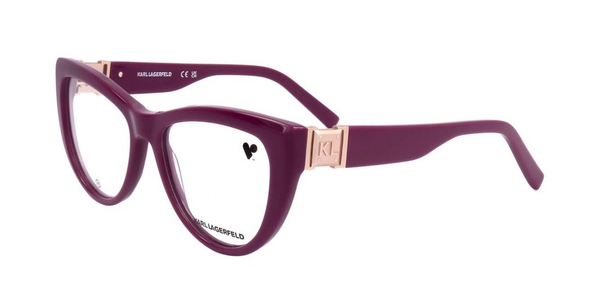 Karl Lagerfeld KL6133 Plum 54/16/140 WOMAN Brilmonturen