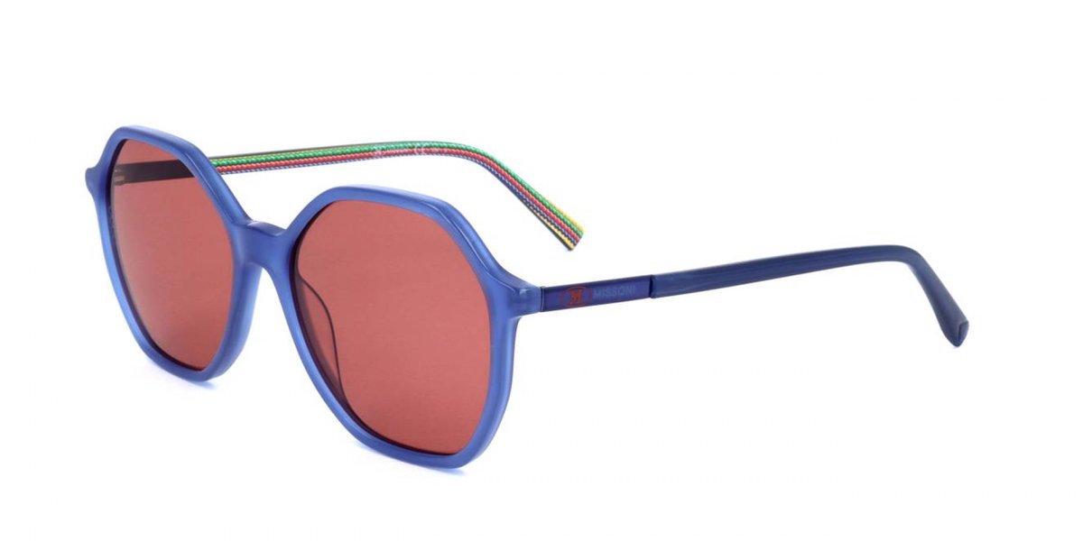 M Missoni MMI 0048/S Blue 55/16/145 WOMAN Zonnebrillen