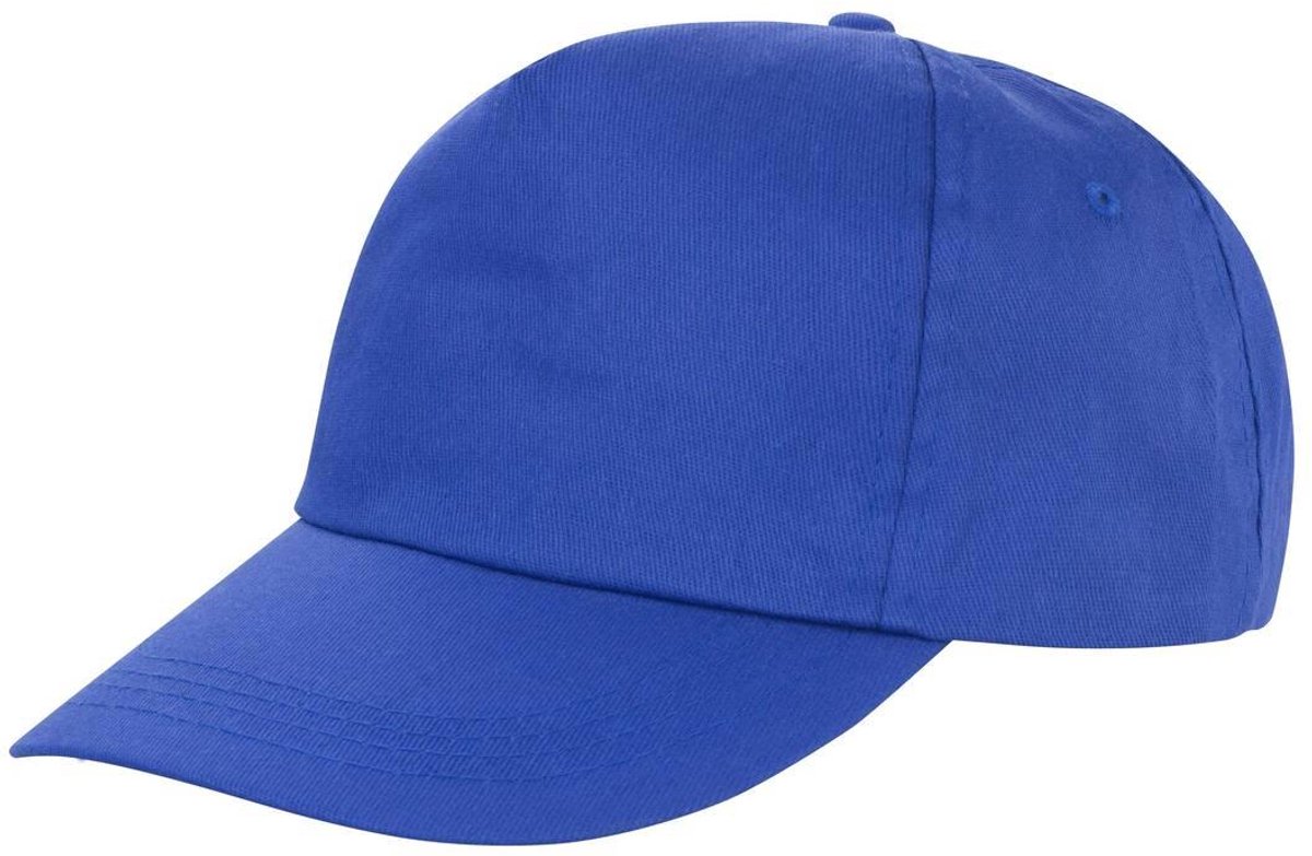 Onbedrukte Royal Blue Cap - Verstelbare Pet - Unisex - Basic Cap