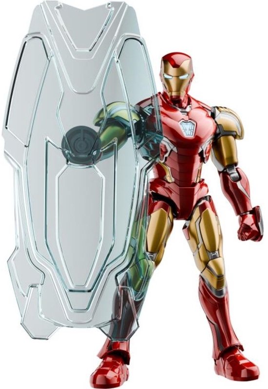 Marvel Iron Man MK85 DX delux edition bouwset | Champions Class 01 | Avengers Legends Infinity Saga | Robot modelbouw zonder lijm of gereedschap | Speelgoed modelbouwpakketten voor volwassenen en kinderen | Disney epic comic action figure collection