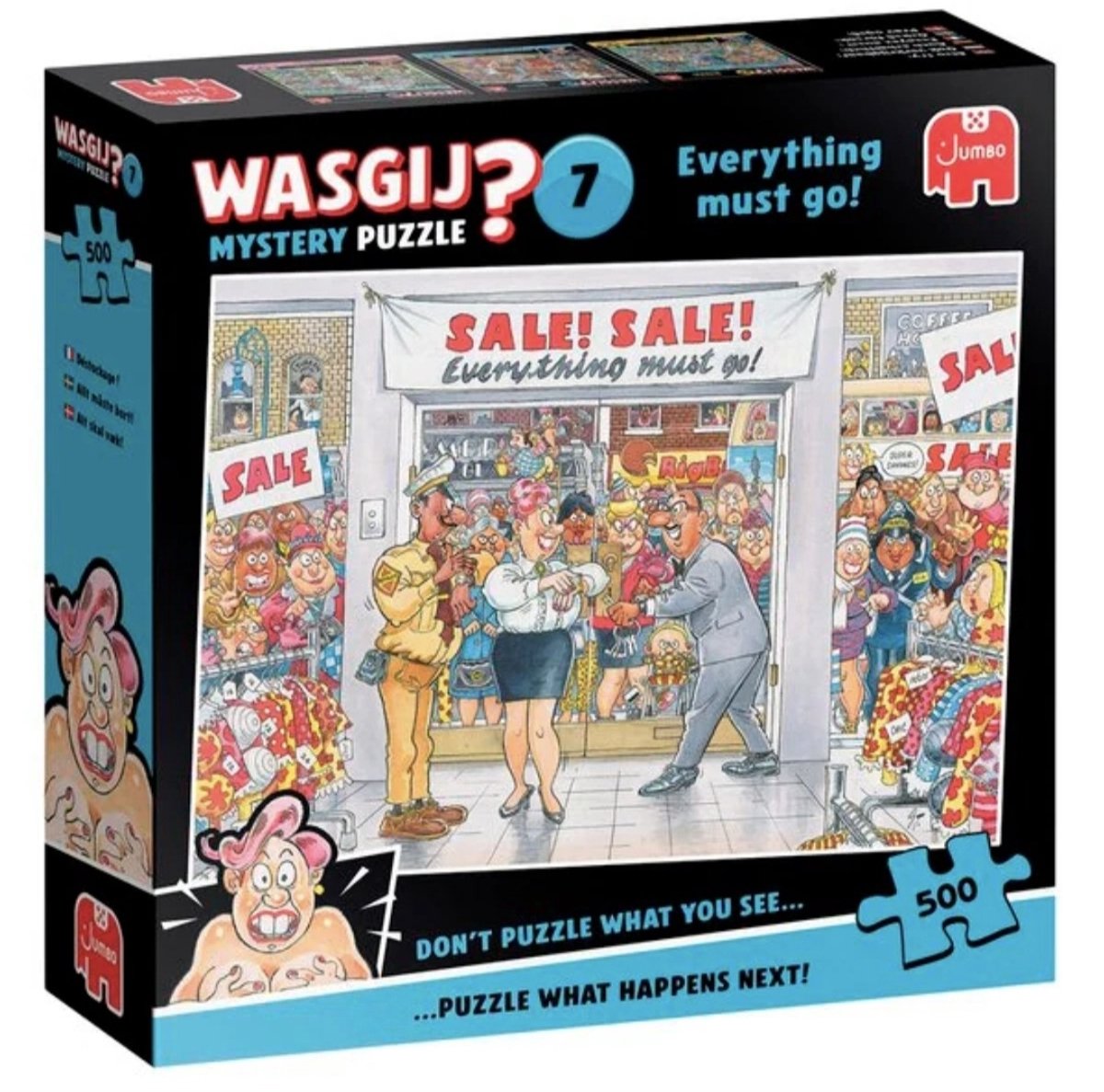 Jumbo - Wasgij Mystery 7 - Uitverkoop - 500 stukjes - Legpuzzel