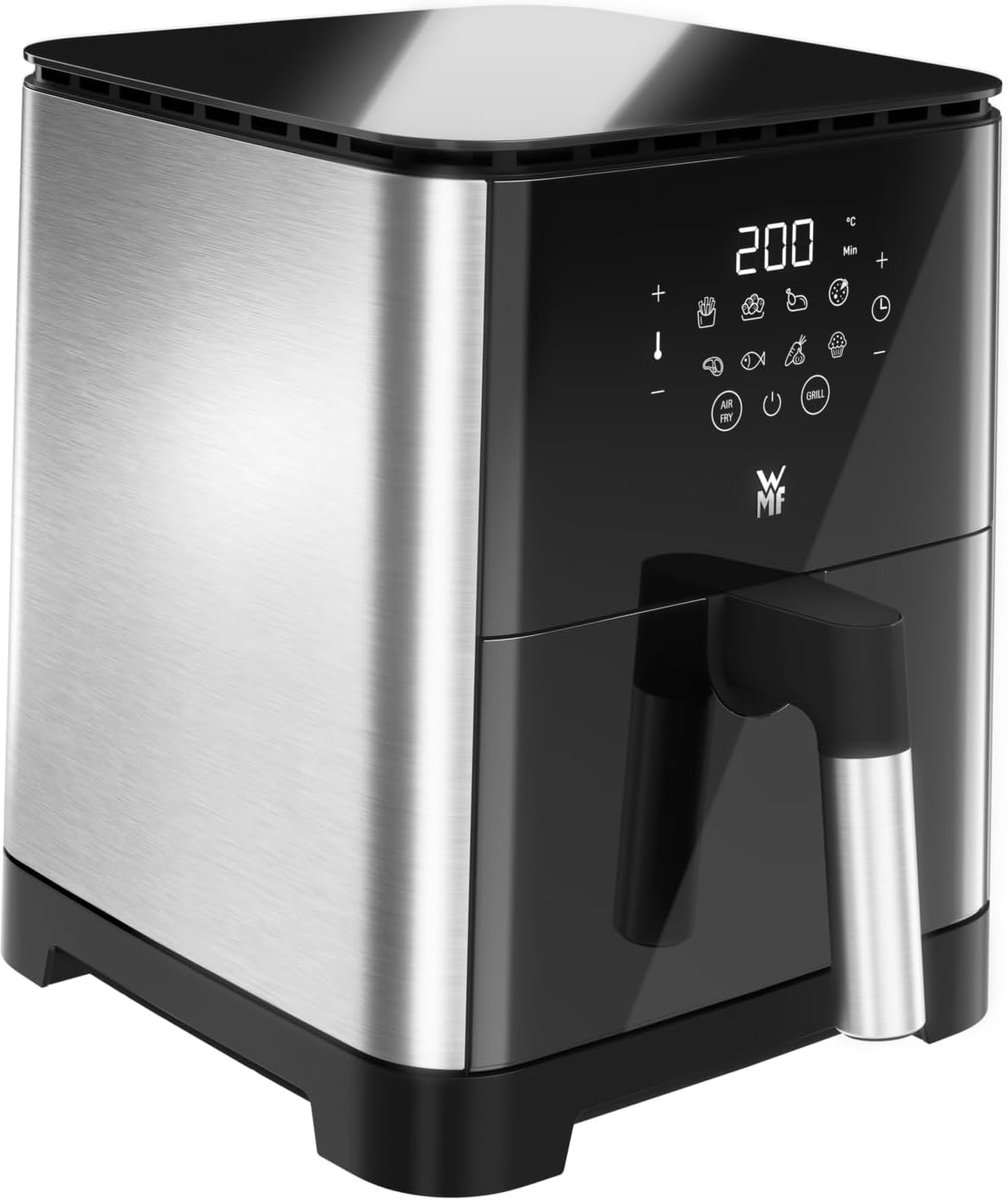 Heteluchtfriteuse - Multi Taste Airfryer - Gezond Frituren - 8 Programma's - 46 Liter - Zwart